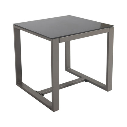 Patio Festival - Set da conversazione in vimini da 5 pezzi per esterni