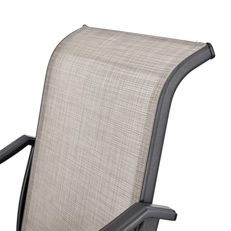 Patio Festival - Set da pranzo bistrot per 4 persone all'aperto con altezza da bar