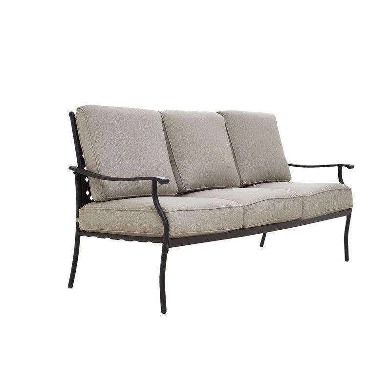 Patio Festival - Set di divani da esterno in metallo da 6 pezzi