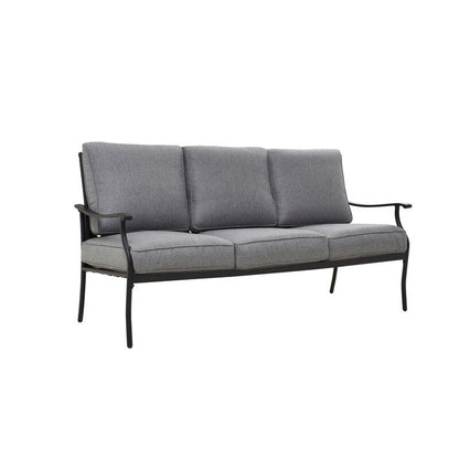 Patio Festival - Set di divani da esterno in metallo da 6 pezzi