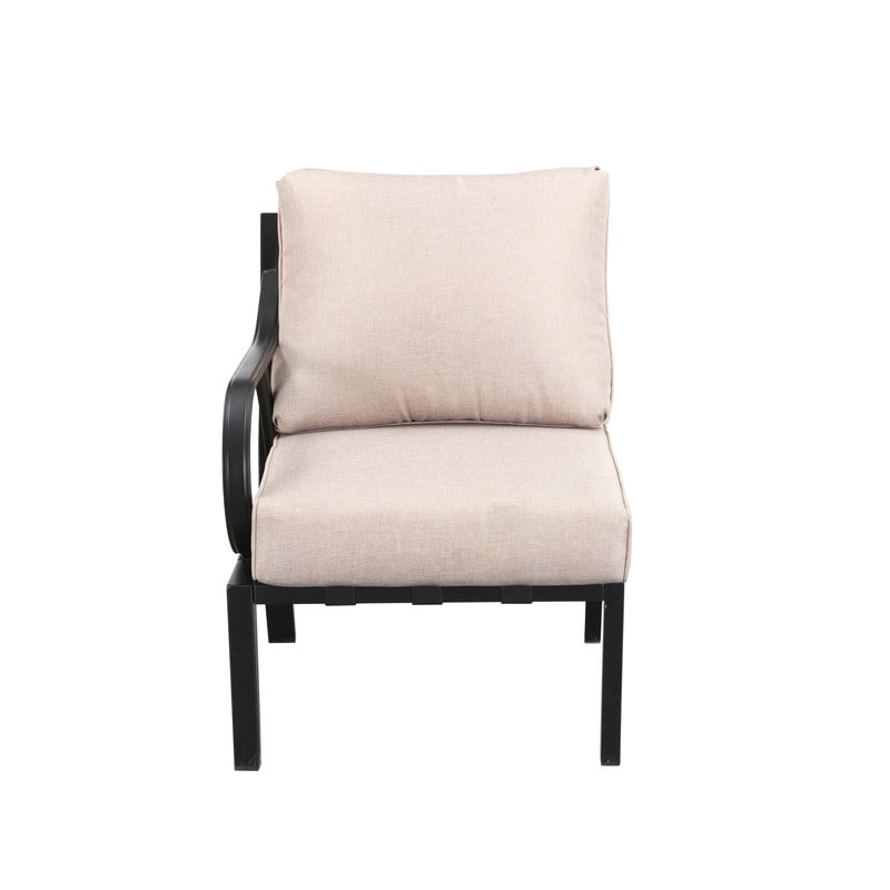 Patio Festival Wave-Arm Set da conversazione da 7 pezzi