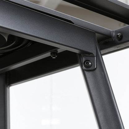 Patio Festival Set da pranzo da esterno con altezza da bar da 8 pezzi