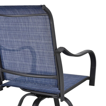 Patio Festival - Set da pranzo da bistrot girevole per 6 persone, altezza bar per esterni