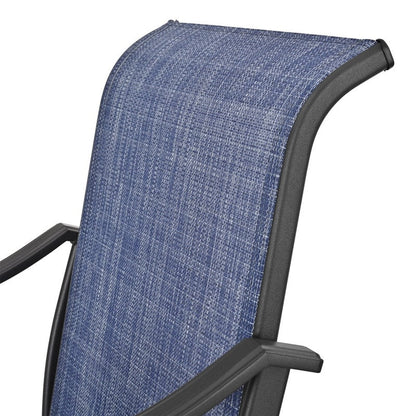 Patio Festival Set da pranzo per esterni da 4 persone, altezza bar rotondo da 45,3''