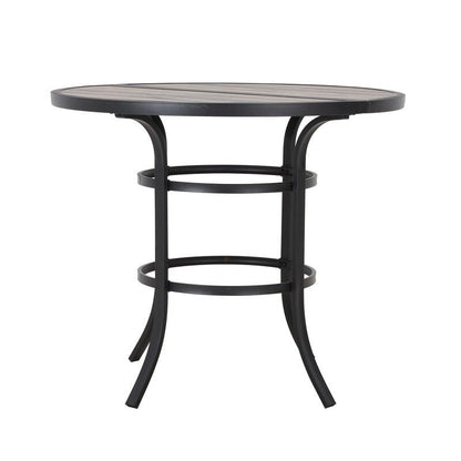 Patio Festival Outdoor Set da pranzo rotondo da bistrot per 4 persone