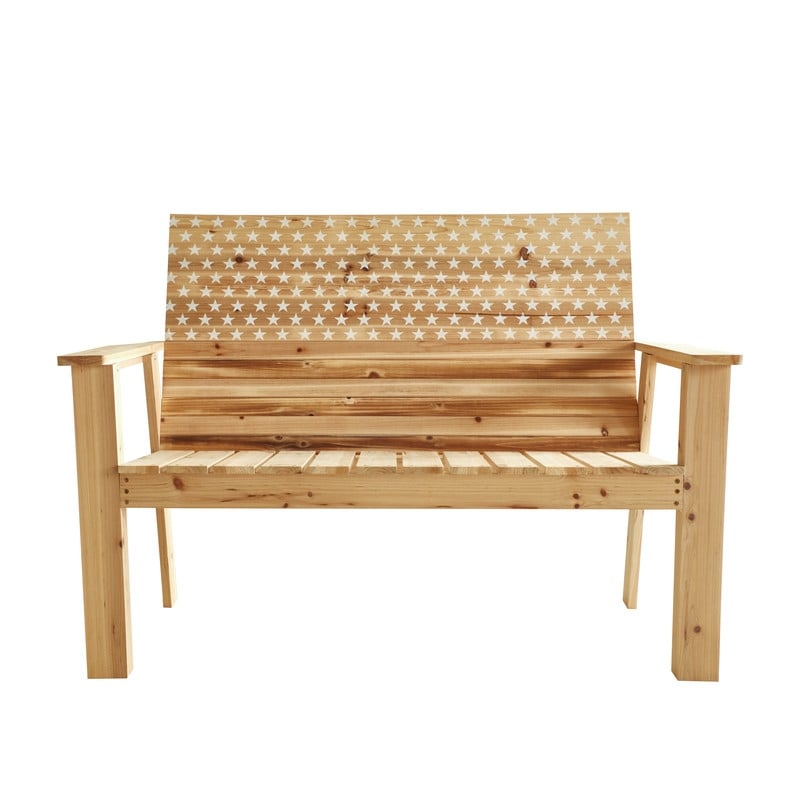 Patio Festival Stars &amp; Stripes Wood - Gruppo di posti a sedere per 4 persone