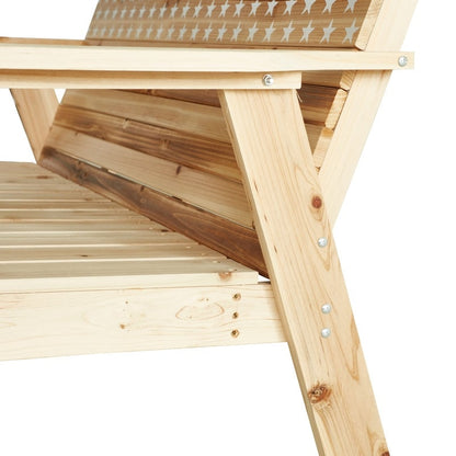 Patio Festival Stars &amp; Stripes Wood - Gruppo di posti a sedere per 4 persone