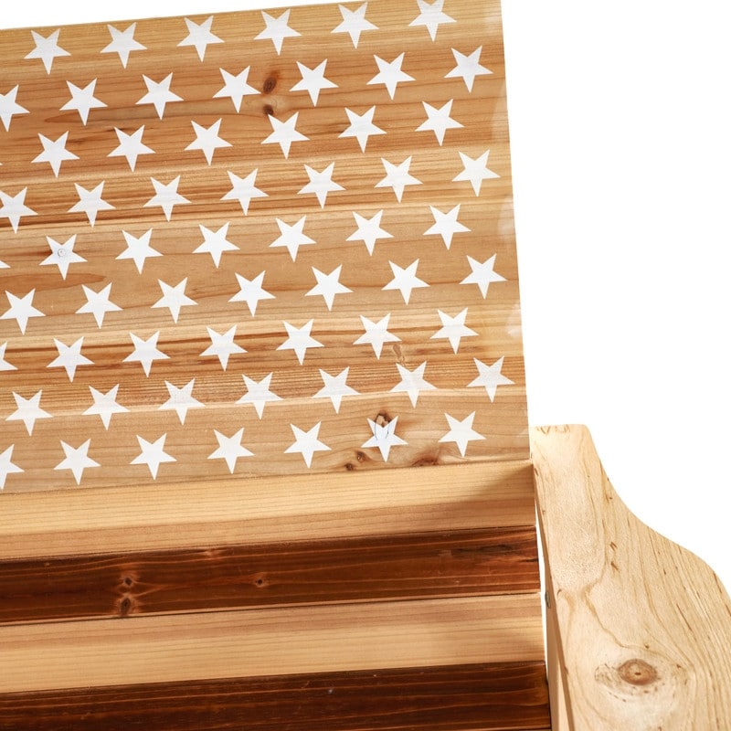 Patio Festival Stars &amp; Stripes Wood - Gruppo di posti a sedere per 4 persone
