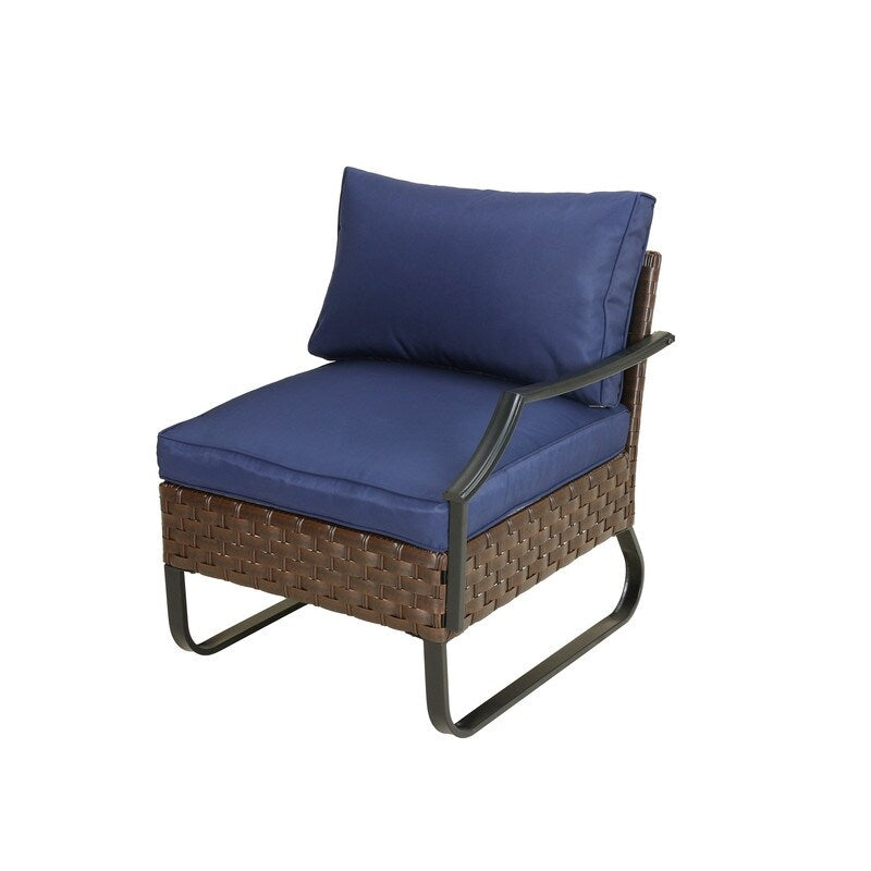 Patio Festival U-Leg Set da conversazione all'aperto da 7 pezzi