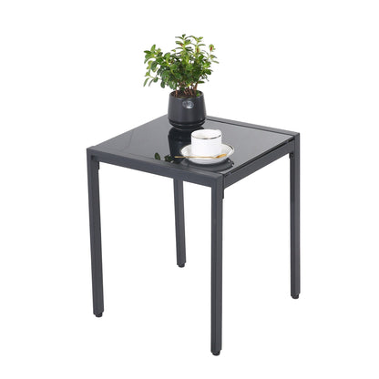 Set di mobili da giardino - Divano componibile da esterno in vimini e rattan, set da conversazione per tutte le stagioni, con morbidi cuscini