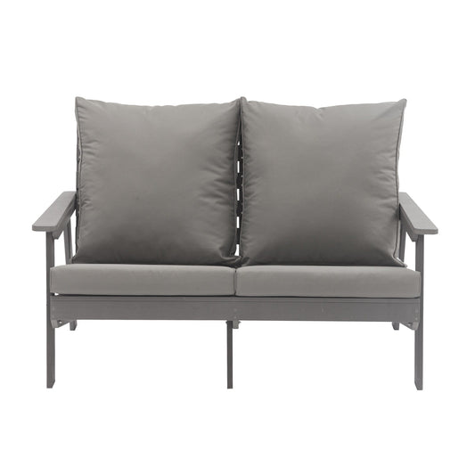 Divano da esterno a due posti per patio