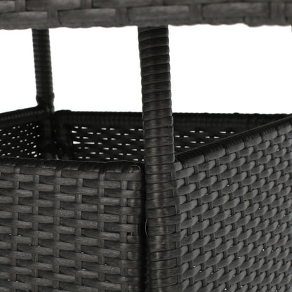 Set da pranzo in vimini da 5 pezzi Patterson Outdoor con cuscini di Christopher Knight Home