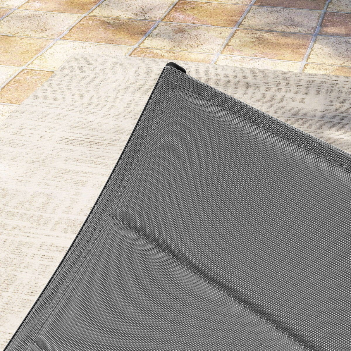 Set da pranzo da giardino da 3/5/7 pezzi, tavolo estensibile in alluminio, sedia pieghevole imbottita regolabile