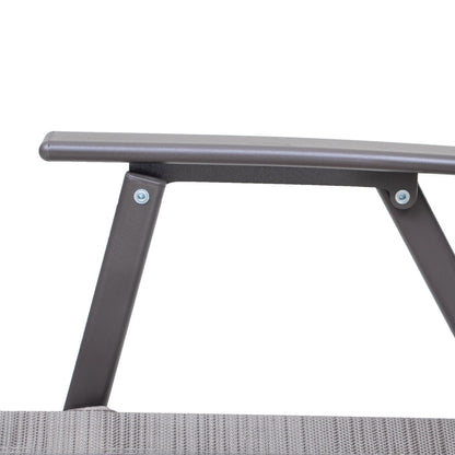 Set da pranzo da esterno Pellebant da 5 pezzi con sedie pieghevoli