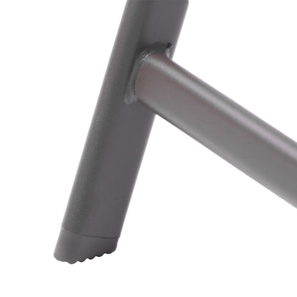 Set da pranzo da esterno Pellebant da 5 pezzi con sedie pieghevoli