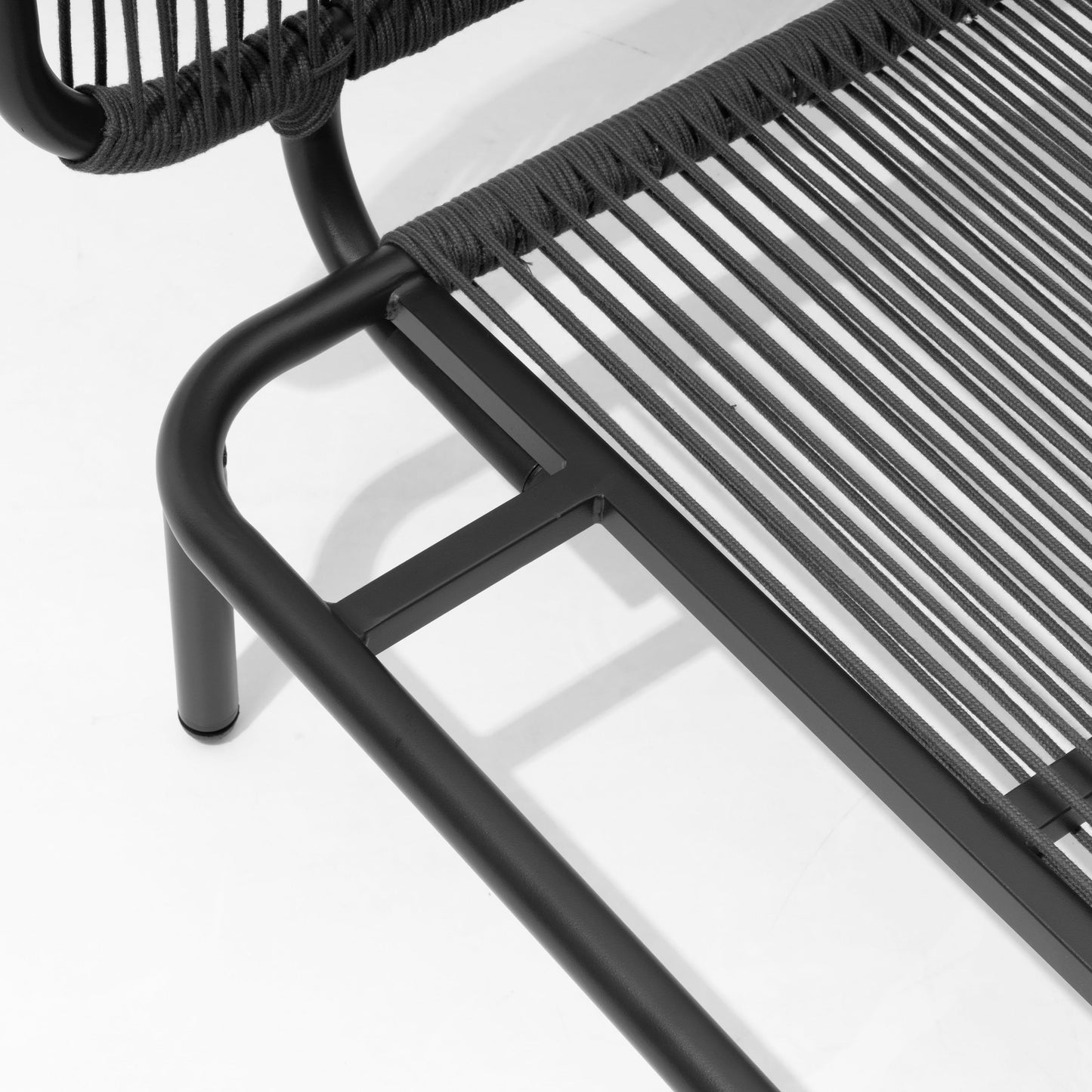 Divano componibile da esterno Pellebant, set di sedute da conversazione per patio