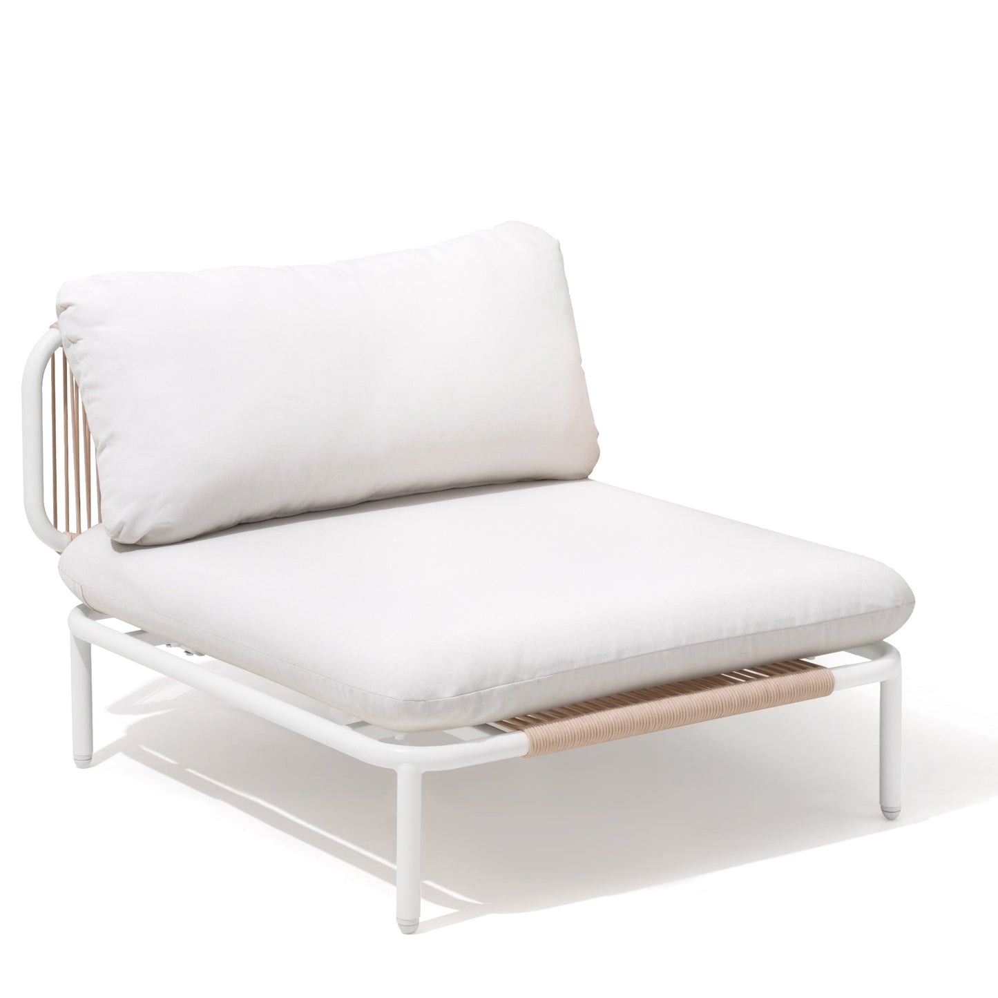 Divano componibile da esterno Pellebant, set di sedute da conversazione per patio