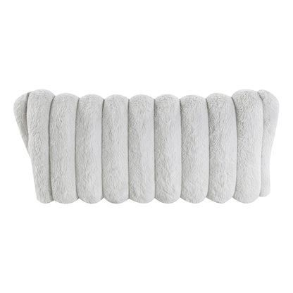 Poltrona reclinabile manuale girevole in velluto a coste Pendu