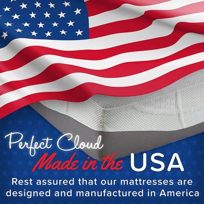 PRODOTTO NEGLI USA - Materasso Perfect Cloud Ultraplush da 10 pollici