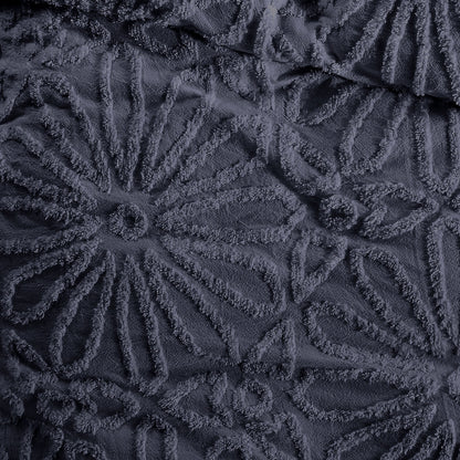 Set copripiumino con medaglione in ciniglia Peri Home