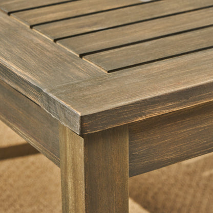 Set componibile da esterno Perla Acacia da 5 posti di Christopher Knight Home