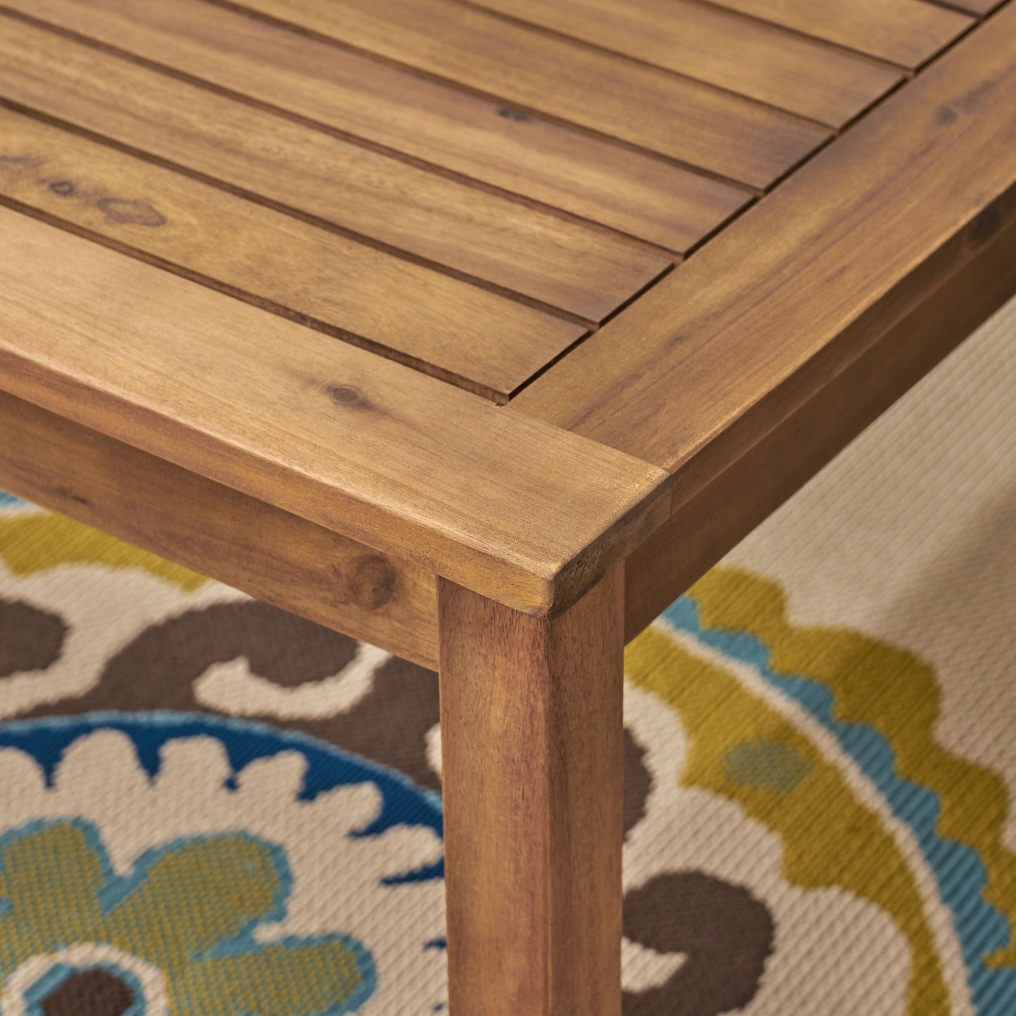 Divano componibile Perla da 9 posti in legno di acacia di Christopher Knight Home