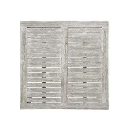 Set da 4 pezzi di divano e tavolo imbottito Perla Outdoor Acacia di Christopher Knight Home