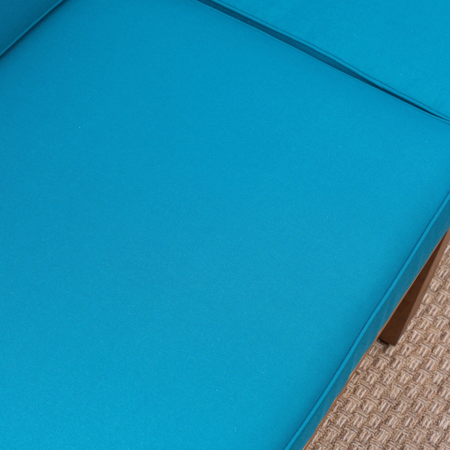 Set da 4 pezzi di divano e tavolo imbottito Perla Outdoor Acacia di Christopher Knight Home