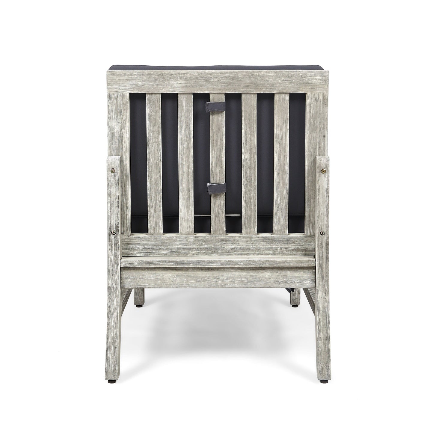 Set da 4 pezzi di divano e tavolo imbottito Perla Outdoor Acacia di Christopher Knight Home