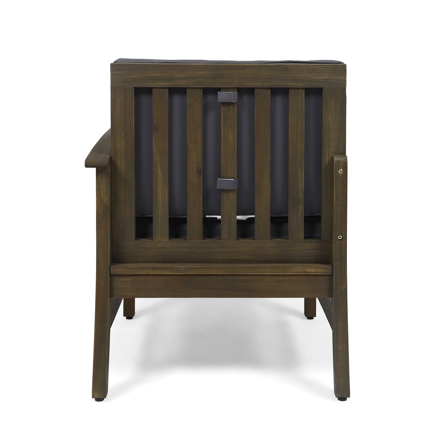 Set da 4 pezzi di divano e tavolo imbottito Perla Outdoor Acacia di Christopher Knight Home