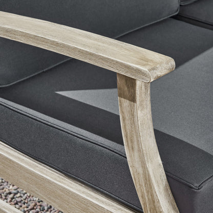 Set da 5 pezzi Perla Acacia con cuscini di Christopher Knight Home