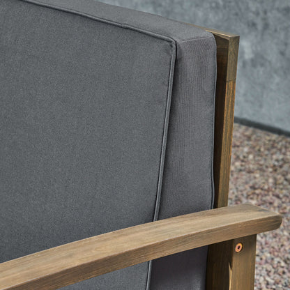 Set da 5 pezzi Perla Acacia con cuscini di Christopher Knight Home