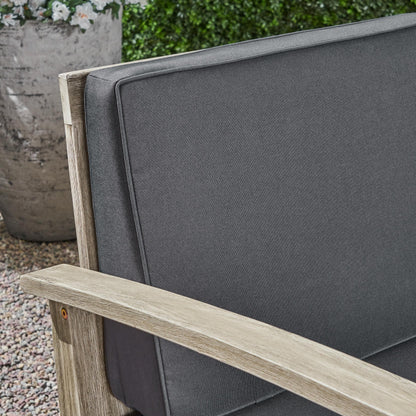 Set da 5 pezzi Perla Acacia con cuscini di Christopher Knight Home