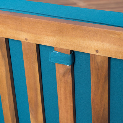 Set di divani da esterno Perla in legno di acacia da 9 pezzi di Christopher Knight Home