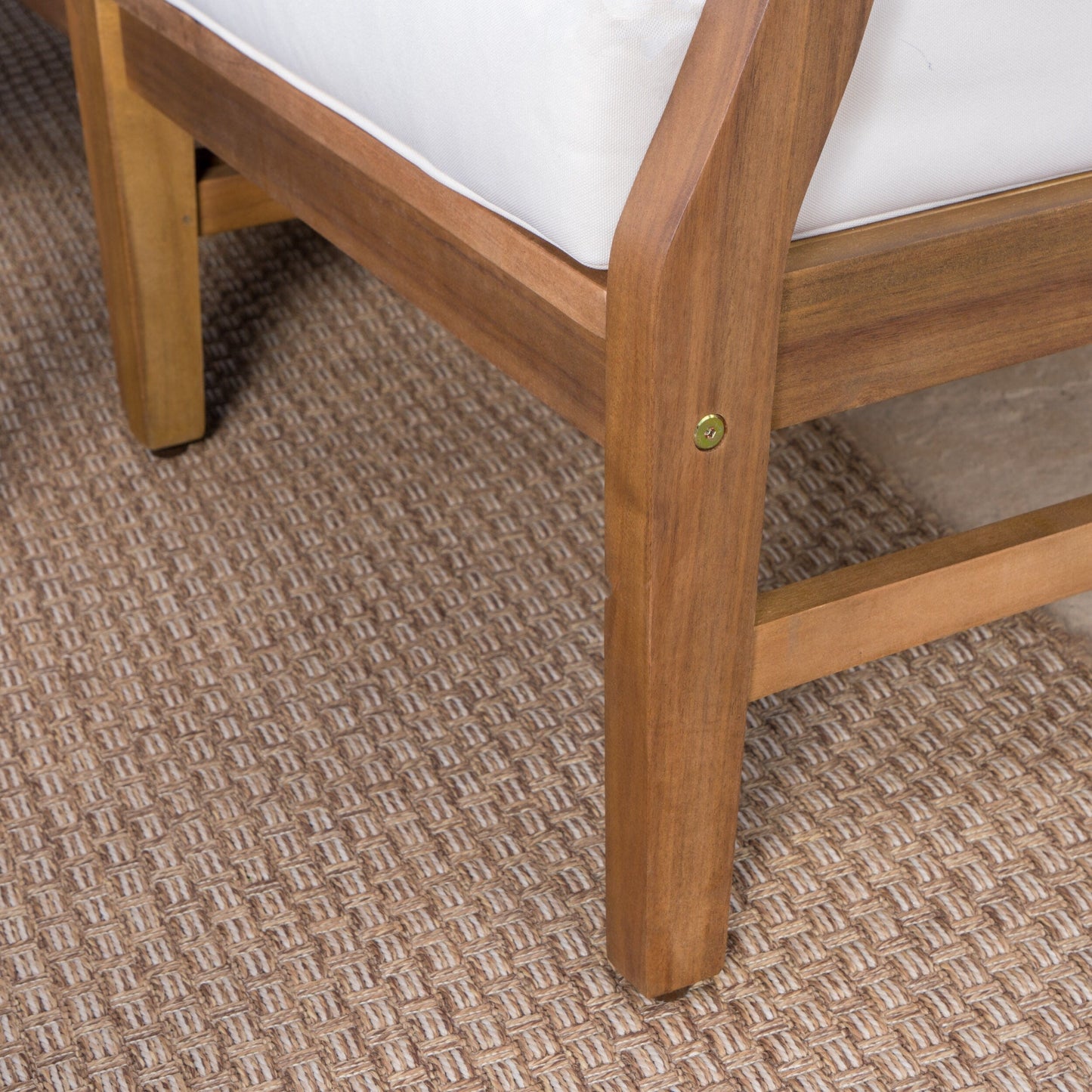 Set di divani da esterno Perla in legno di acacia da 9 pezzi di Christopher Knight Home