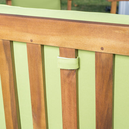 Set di divani da esterno Perla in legno di acacia da 9 pezzi di Christopher Knight Home