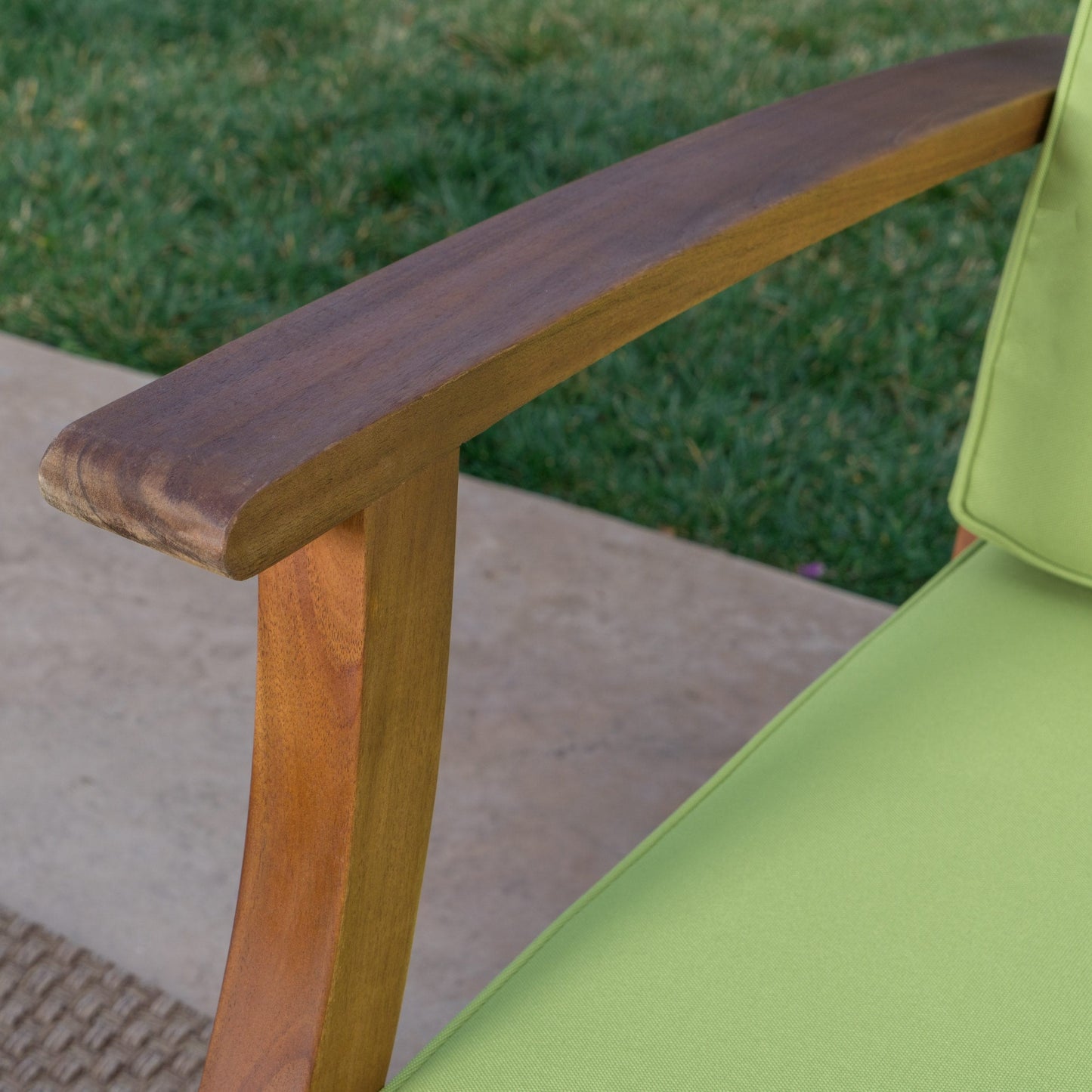 Set di divani da esterno Perla in legno di acacia da 9 pezzi di Christopher Knight Home