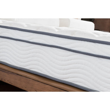 Materasso a molle insacchettate con supporto medio e pillow top di Roundhill Furniture