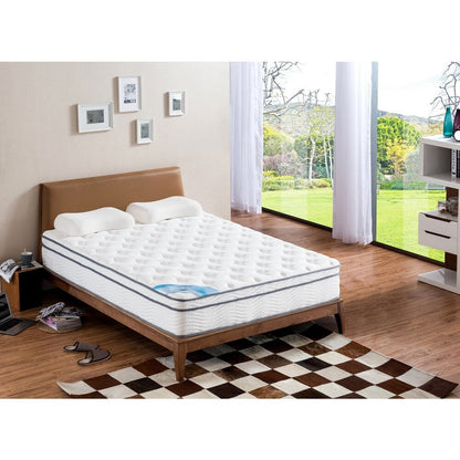 Materasso a molle insacchettate con cuscino Roundhill Furniture Queen-size