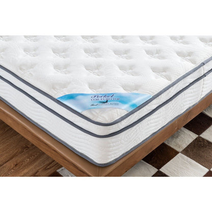 Materasso a molle insacchettate con cuscino Roundhill Furniture Queen-size