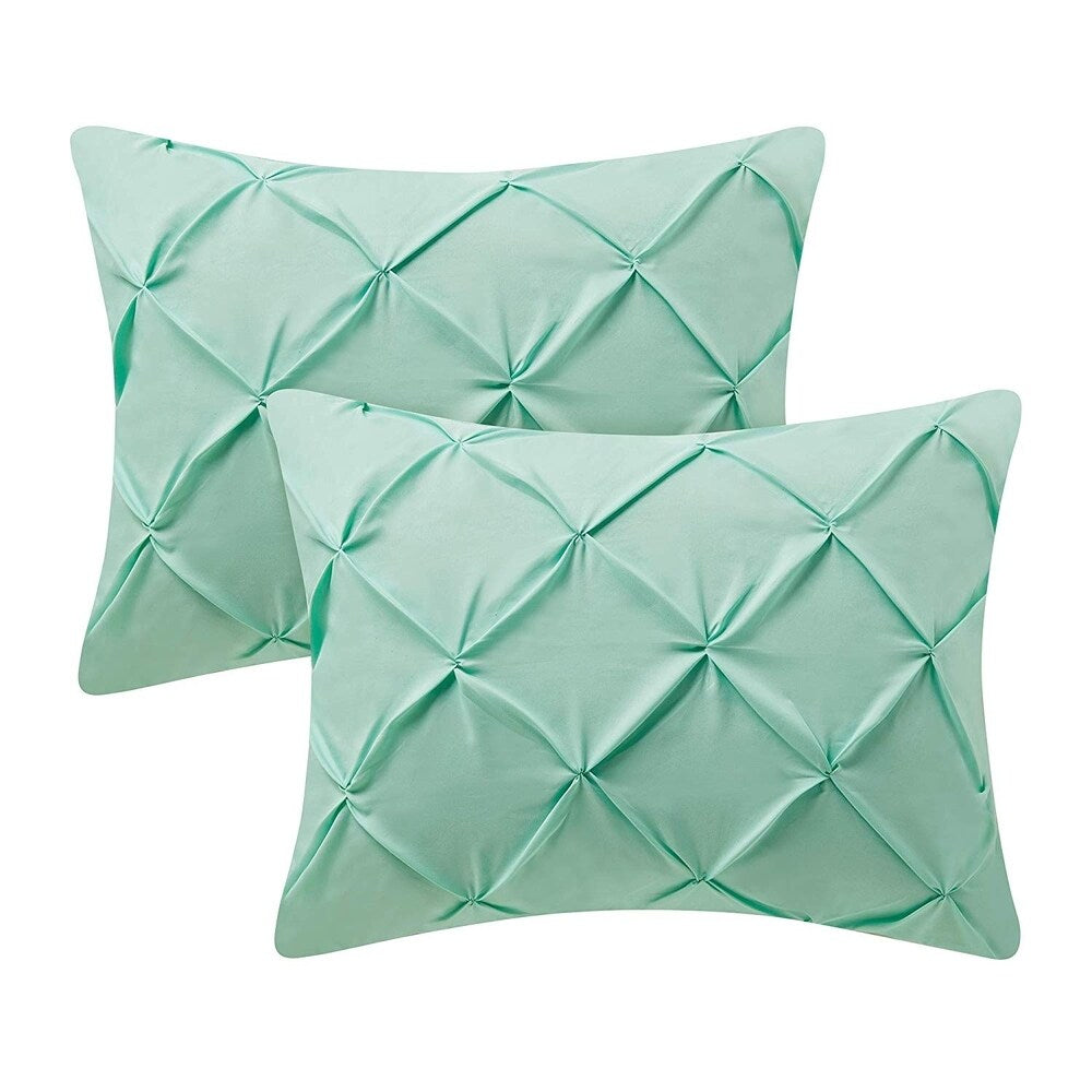 Federa standard Pin Tuck (confezione da 2)