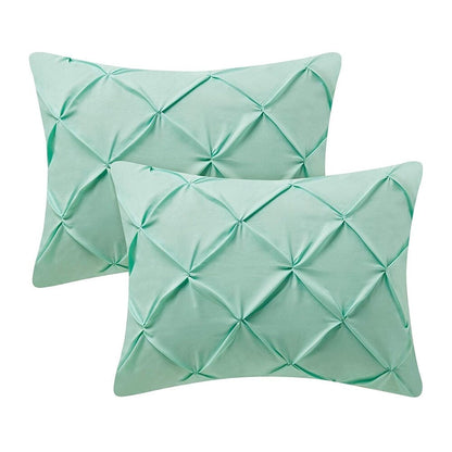 Federa standard Pin Tuck (confezione da 2)