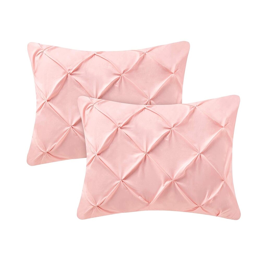 Federa standard Pin Tuck (confezione da 2)