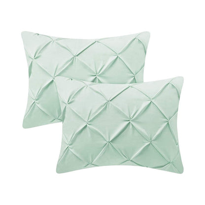 Federa standard Pin Tuck (confezione da 2)