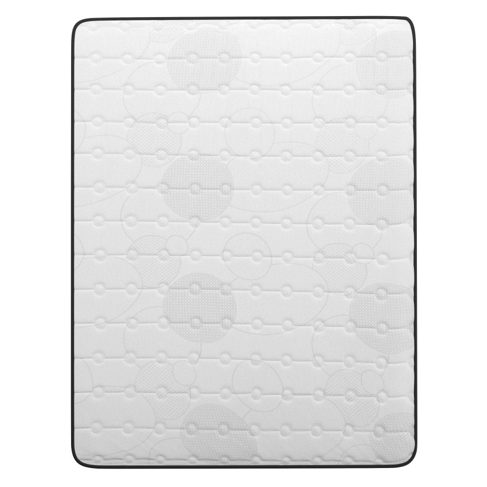 Materasso ibrido a molle insacchettate con cuscino superiore europeo per alleviare la pressione, in una scatola