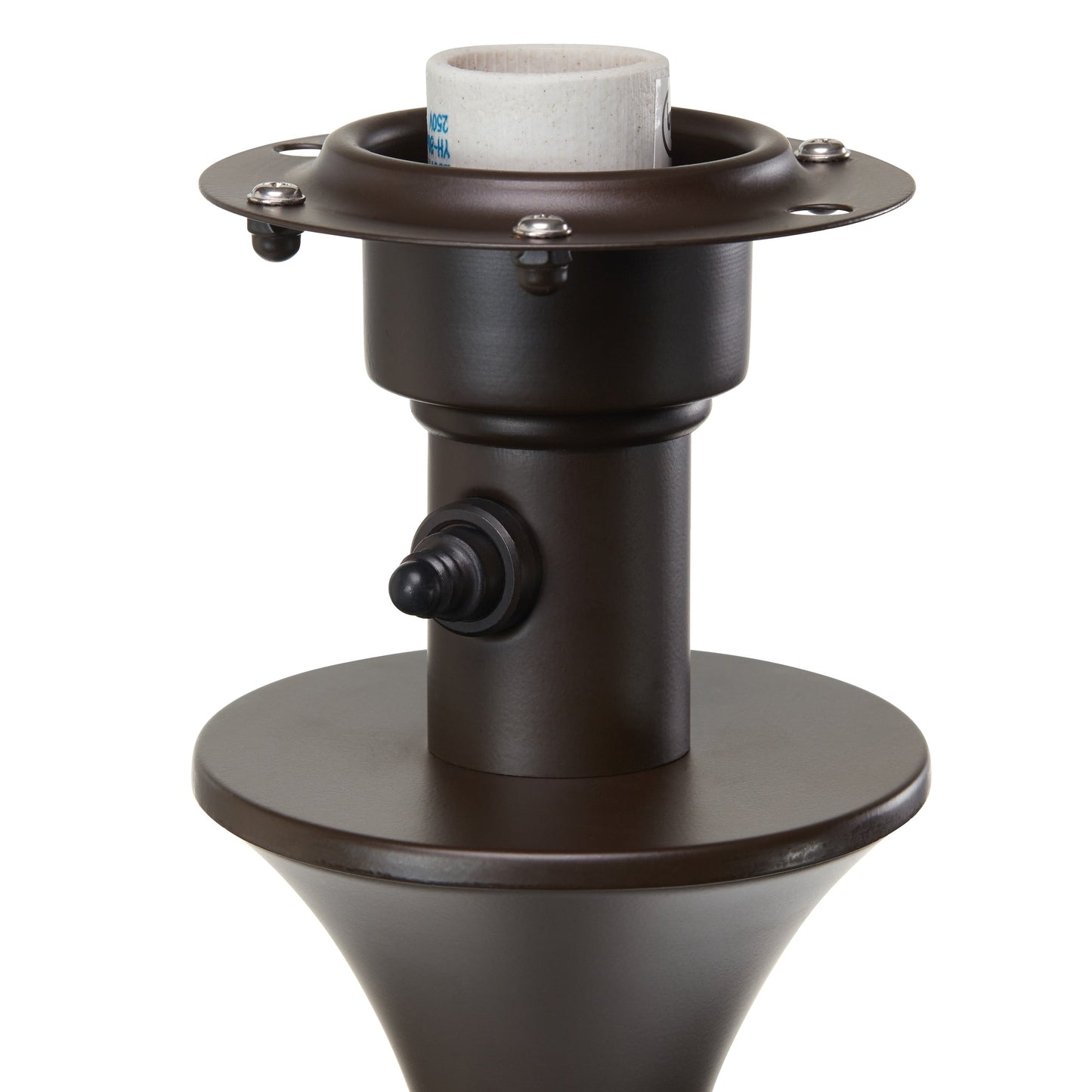 Lampada da tavolo per esterni Pocologan Tan da 25,25 pollici di Havenside Home - 12,5 L x 12,5 W x 25,25 H