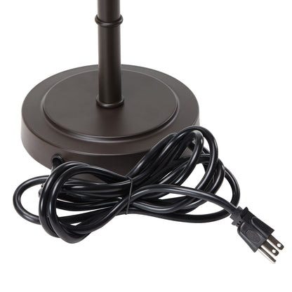 Lampada da tavolo per esterni Pocologan Tan da 25,25 pollici di Havenside Home - 12,5 L x 12,5 W x 25,25 H