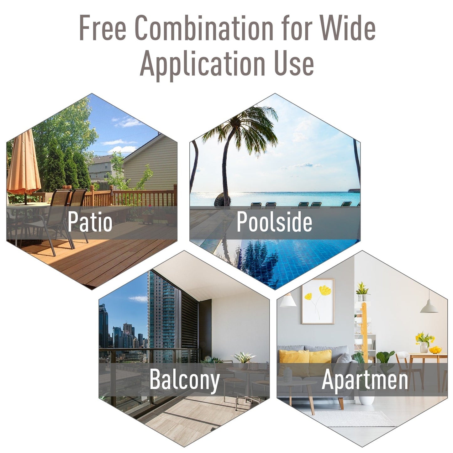 Sedie da giardino pieghevoli Podena Grey (set da 2) di Havenside Home