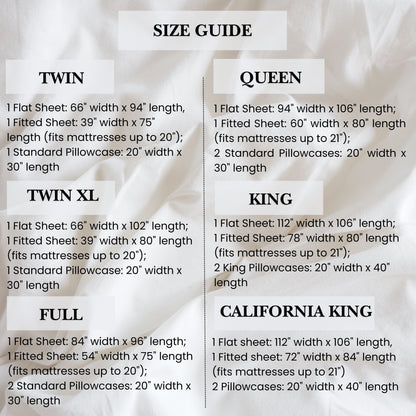 Set di lenzuola Pointehaven Long Staple Cotton Extra Deep Pocket 400 Thread Count