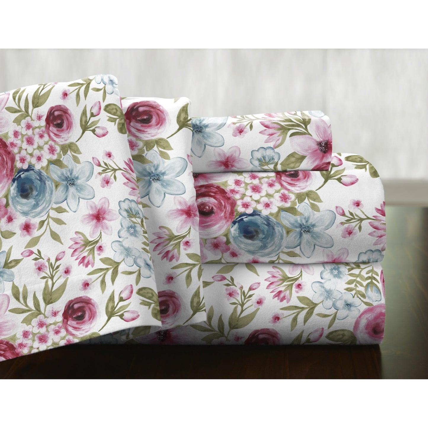 Set di lenzuola in flanella di cotone Pointehaven da 175 g/m² con lenzuola oversize